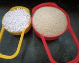 A picture of step 1 of Sabudana and Bhagar Appe.