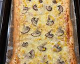A picture of step 2 of Pizza with cheese edges.