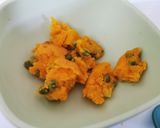 Une image de l'étape 4 de Cookies salés carottes - petits pois pour bébé.
