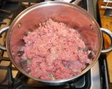 A picture of step 1 of Eggplant Lasagna.