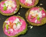 A picture of step 5 of Kid's special Moonglet Mini Pizza.