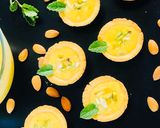 A picture of step 8 of Mango Rabri Tarts.