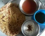 A picture of step 6 of Aloo Paratha.