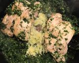 A picture of step 1 of Sour-chicken with vegetables🍗🥙🥚🧄 (morghe torsh).