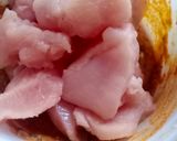 A picture of step 3 of Chicken Tikka.