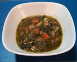A picture of step 2 of Mom's Beef/Pork Bones & Winter Vegetable Soup😍.