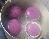 Foto langkah ke 11 dari resep Bolu kukus ubi ungu anti FRUSTASI.