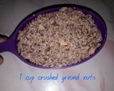 A picture of step 1 of No wheat cupcakes.