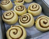 عکس مرحله 6 از دستور 🥐 رول دارچینی فوق العاده نرم و پنبه ای