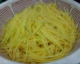 Hình bước làm 1 của món Gỏi đu đủ khô bò một nắng