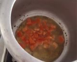 A picture of step 4 of Broad bean with muthiya vegetable.