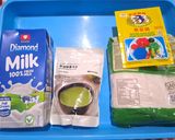 Foto langkah ke 1 dari resep Puding Silky Matcha.