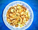 Hình bước làm 9 của món Giảm cân với cơm xào (1)