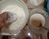 Foto langkah ke 2 dari resep Karaage Kembang (bunga) Kol.