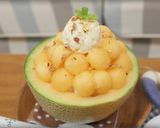 A picture of step 13 of Melon Milk Shaved Ice – Popular Korean Dessert.