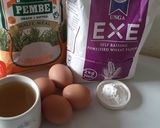 A picture of step 1 of Ugali Cake.