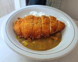 Foto langkah ke 6 dari resep Chicken Katsu Simpel Kari Jepang.