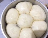 Foto langkah ke 4 dari resep Roti Sobek / Donut tanpa Susu & Telur.