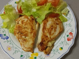 San jacobos de Pollo a la plancha