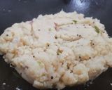 A picture of step 5 of Kerala upma.