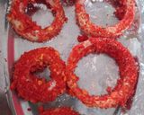 A picture of step 4 of Cheetos Onion Rings.