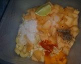 A picture of step 3 of Spicy fruit chaat.