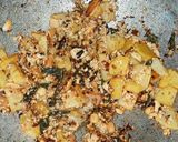A picture of step 4 of Sabudana Khichdi.