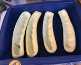 Une image de l'étape 10 de Courgettes farcies au riz,thon,épices et parmesan.