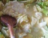 Kelkáposztafőzelék húsgombóccal recept fázis 4 fotója