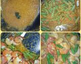 Foto langkah ke 2 dari resep Udang Asam Manis Mix Buncis.