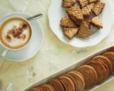 Diós keksz csokikrémmel recept fázis 4 fotója