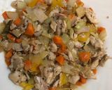 Foto del paso 3 de la receta Tortilla de pollo asado y verduras