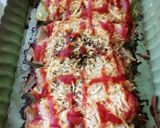 Foto del paso 6 de la receta: Rollitos de puerro con jamón y queso al horno