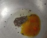 A picture of step 1 of Carrot & capsicum sambharo.