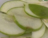 Foto del paso 1 de la receta: Sándwich de jamón de pavo con manzanas y rábanos