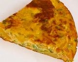 A picture of step 7 of Spanish omelette recipe.