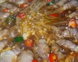 Foto langkah ke 4 dari resep Beef Enoki Saus Tiram.