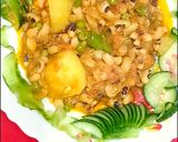 A picture of step 4 of Patato Lobia peas ka salan.