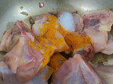 Kolhapuri Tambra Rassa and Sukka Chicken
