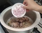 A picture of step 4 of Beef Chana Pulao(no tomato).