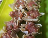 A picture of step 3 of Filipino Street Style Pork Siomai (SHO-my).