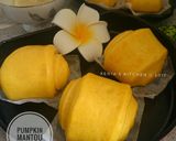 Foto langkah ke 8 dari resep Pumpkin Mantou / Mantau Labu Kuning Menul".