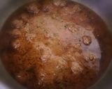 A picture of step 5 of Kofta curry.