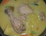Foto langkah ke 7 dari resep Kippen waterzooi (a kip and waterzooi).