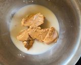 A picture of step 4 of Chocolate-Peanut Butter Brownie Bars.
