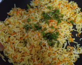 கேரட் தவா புலாவ் ரெசிபி ஸ்டேப் 5 புகைப்படம்