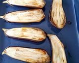 Une image de l'étape 1 de Aubergines farcies au boulgour.