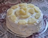 Tej-, tojás-, cukor- és gluténmentesen Piña Colada torta recept fázis 6 fotója
