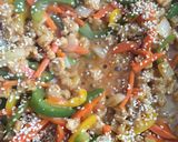 Foto del paso 6 de la receta: “Pollo” agridulce (hecho con soya)