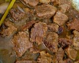 Foto langkah ke 8 dari resep Bacem Daging Sapi Simple.